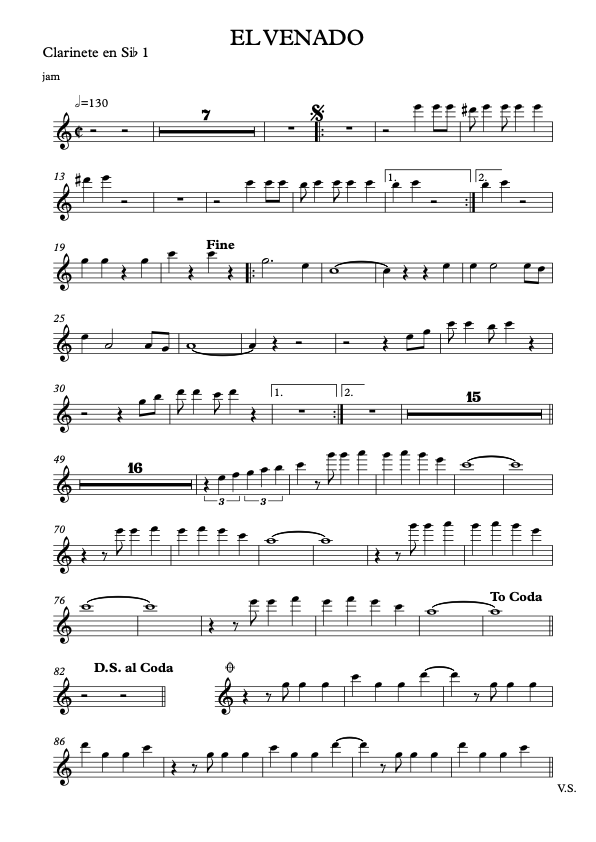La imagen puede contener una previsualizacion de una partitura